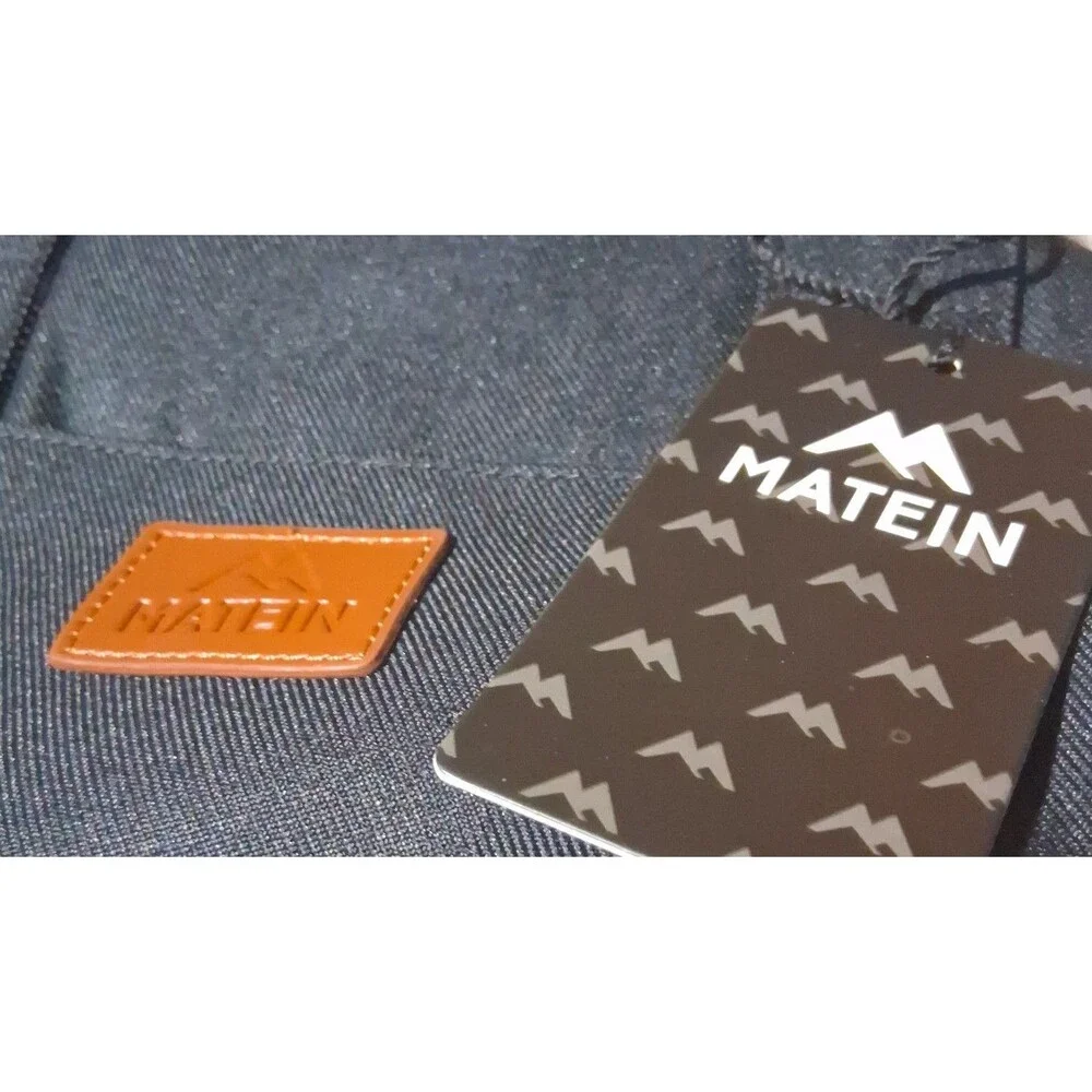 MATEIN black lunchbox, backpack, computer bag